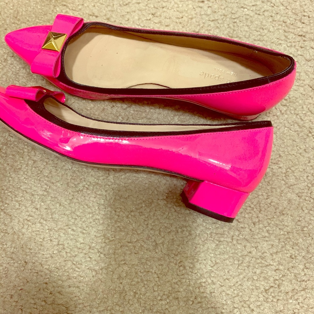 Kate Spade Block Pointy Toe Heels